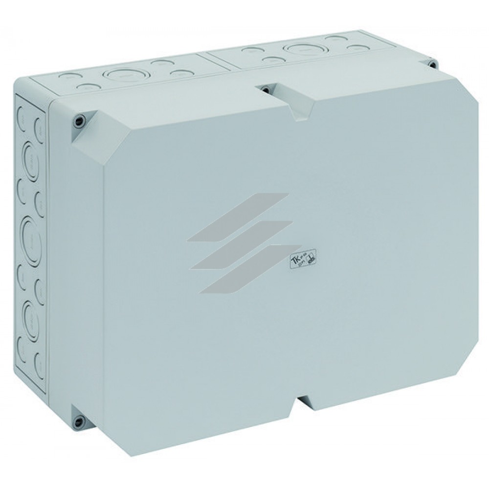 TK-коробка PS 3625-16м, (360х254х165мм), полістирол, 42 метричних вводи (32-M20, 6-M25/32, 4-M32/40), IP66, Spelsberg